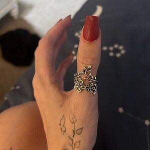 vintage flower ring